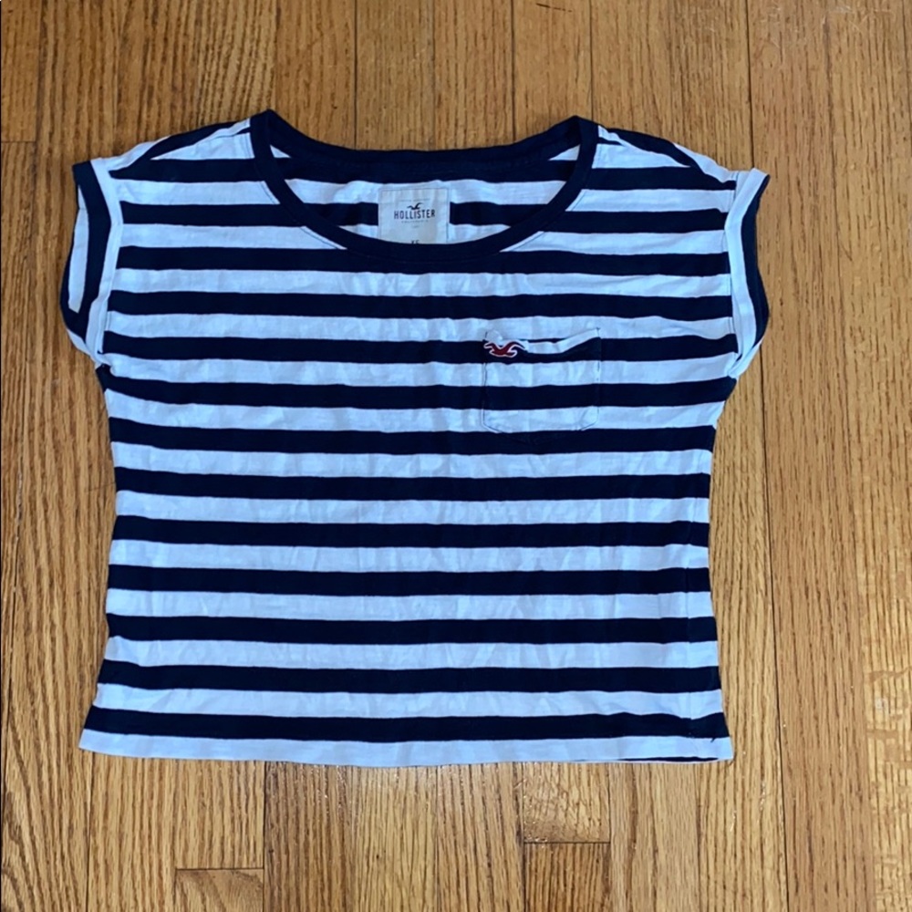 Stripped Hollister top